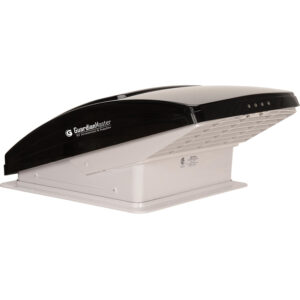 GuardianMaster Deluxe Vent, Fan and Vent Cover All in One with Thermostat, Built-in Rain Cover
