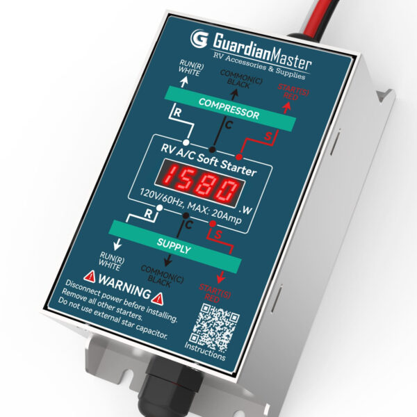 GuardianMaster The Best-In-Class RV AC Soft Starter Guaranteed. To Work In Every RV AC Model